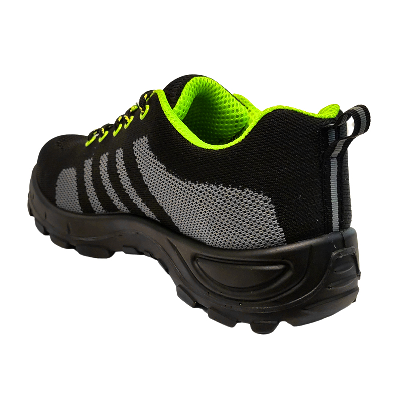 SS401 Sapatos de segurança Flyknit respiráveis e antiderrapantes SS401 Sapatos de segurança Flyknit respiráveis e antiderrapantes