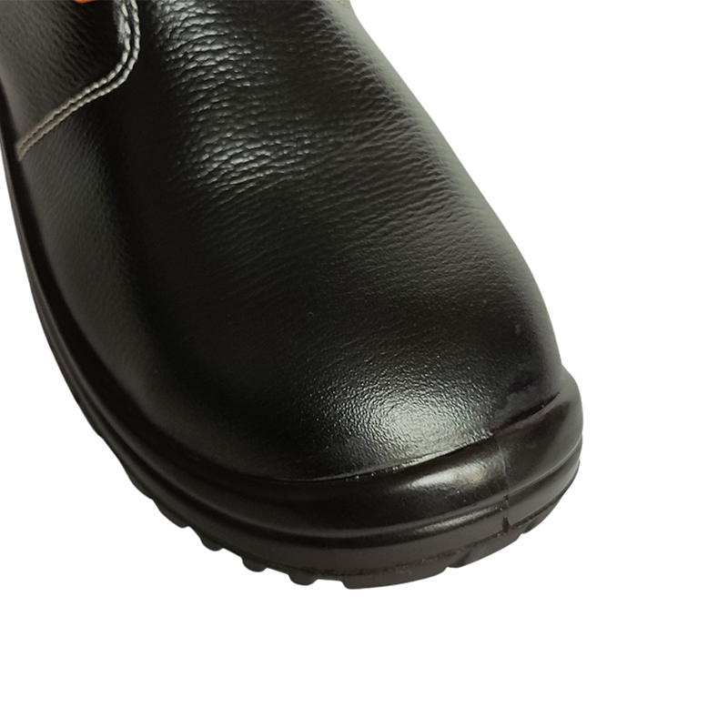 SS626 Sapatos de proteção de couro de grão integral com absorção de choque resistente ao desgaste SS626 Sapatos de proteção de couro de grão integral com absorção de choque resistente ao desgaste