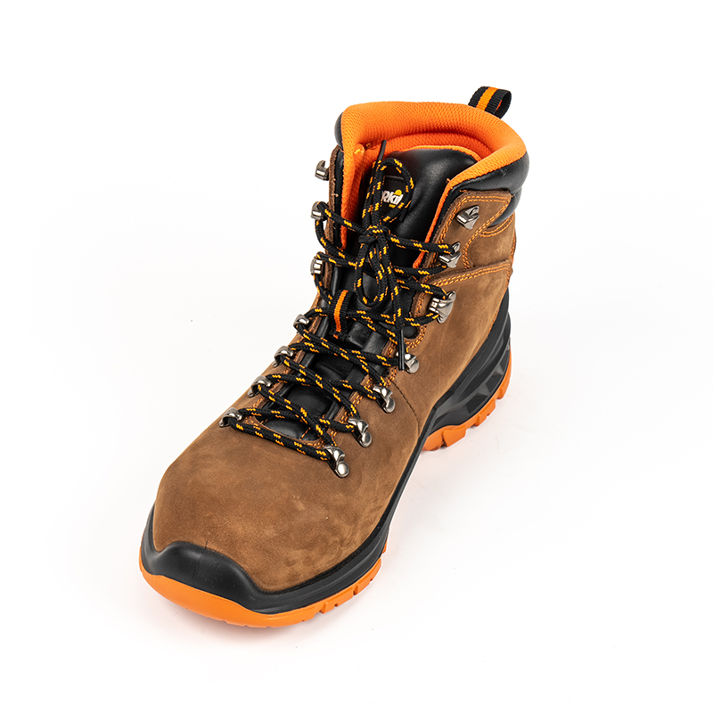 Sapatas de segurança respiráveis ​​de SS216 Nubuck