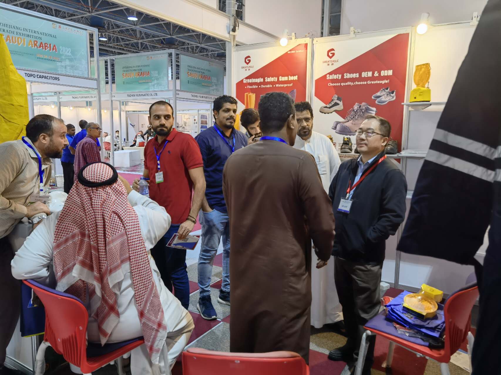 Greateagle participou da 2022 World Trade Expo Saudi e 8ª Feira Criada pela China na Arábia Saudita