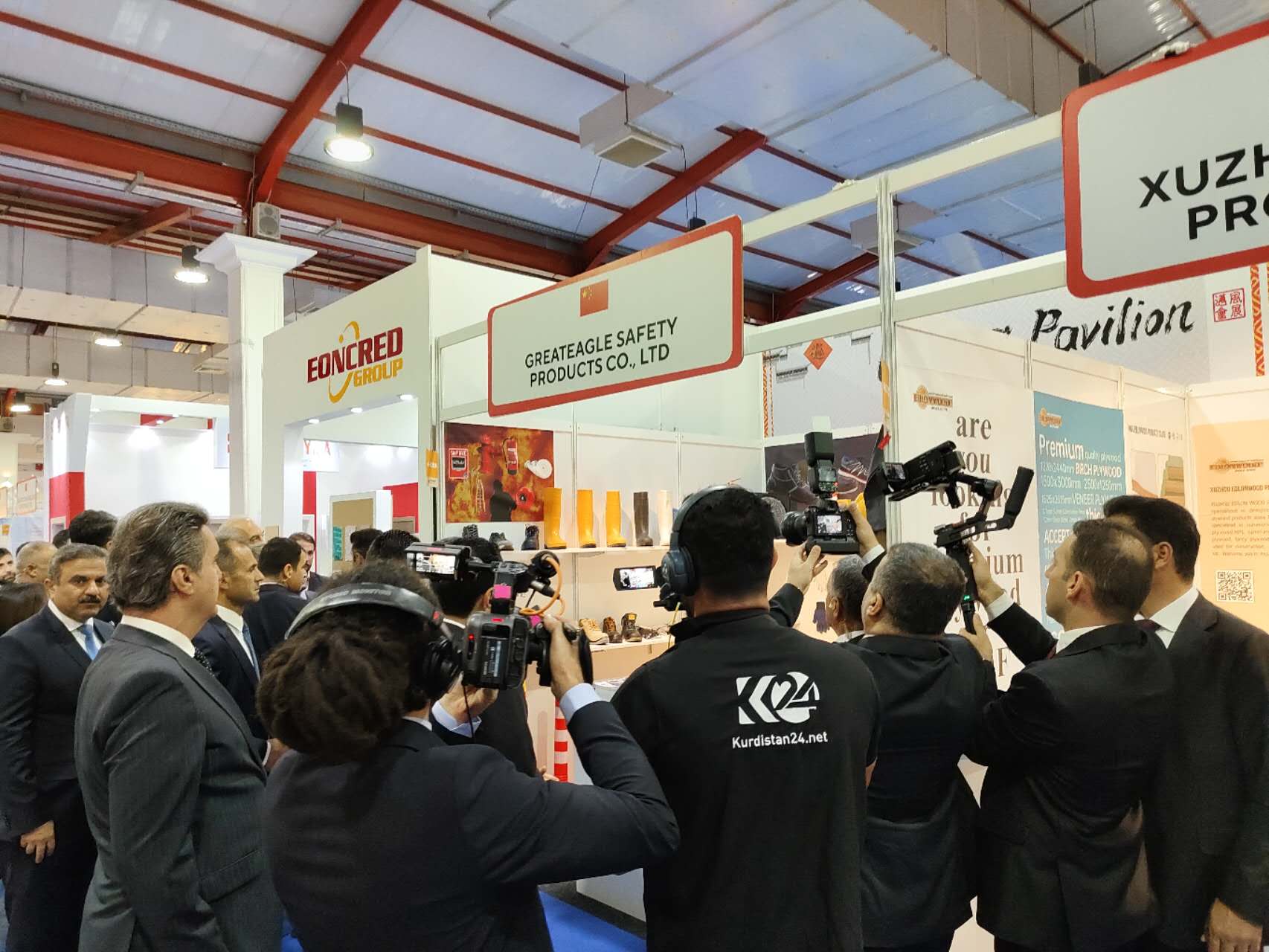 Produtos de segurança Greateagle: do Iraque aos mercados globais