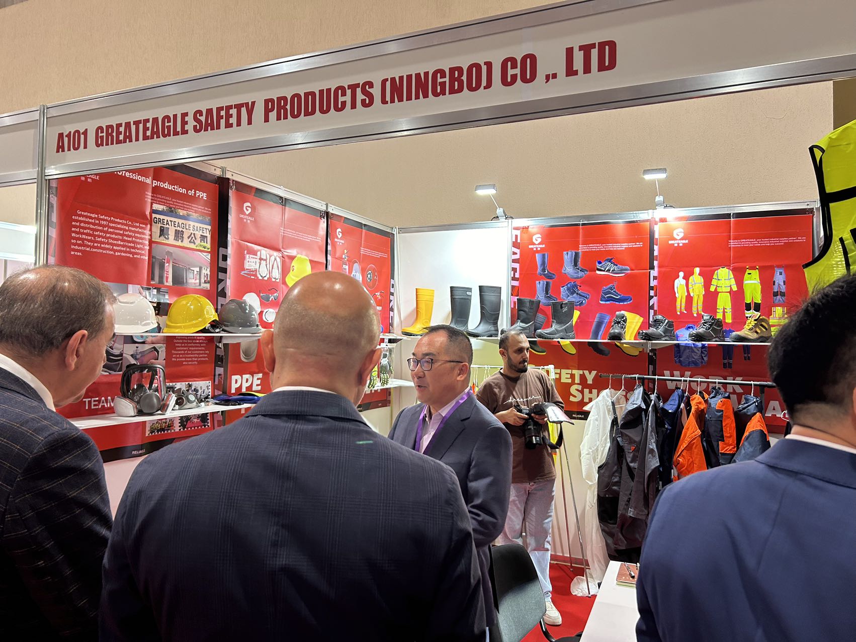 Greateagle Safety Products marca presença na World Trade Expo 2024, Feira criada pelo Azerbaijão e China