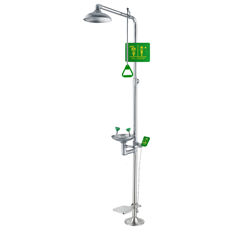 EW-03A Combinação de chuveiro e lava-olhos