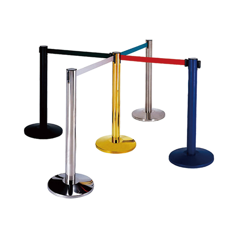 Barreira de controle de multidão de fila OP026