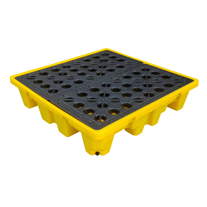 Palete de derramamento de 4 tambores SP300