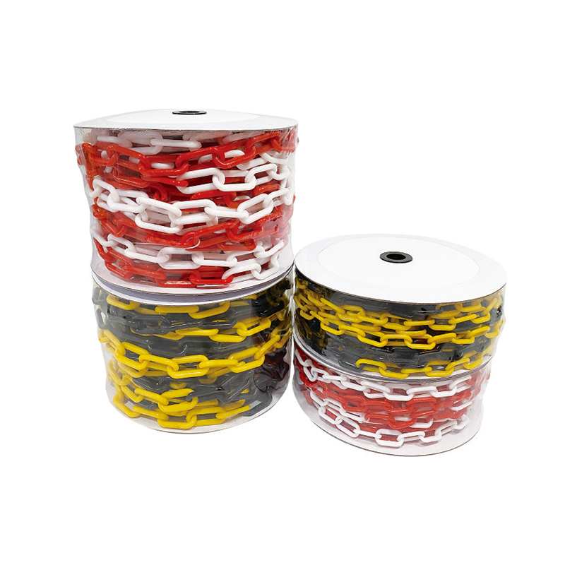 Corrente plástica de controle de tráfego PS016 para barreiras de fila